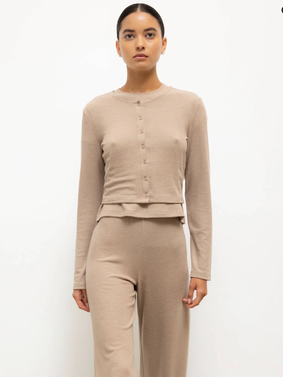 Leset Lauren Crop Cardigan